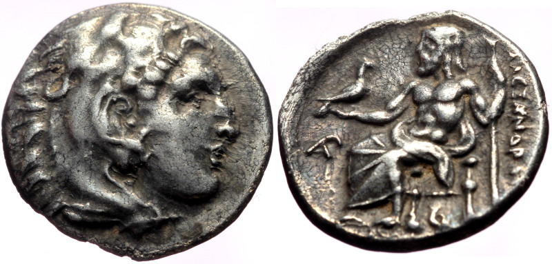 Kings of Macedon Philip III Arrhidaios (323-317 BC) AR Drachm (Silver, 16mm, 4.0...