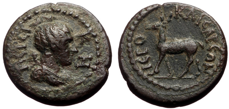 Lydia, Hierocaesarea AE (Bronze, 3.17g. 17mm) Issue: First half of the 2nd centu...