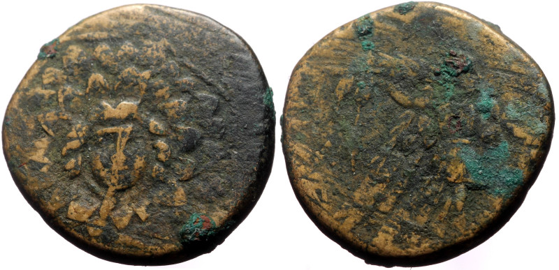 Pontos, Amisos (Temp. Mithradates VI Eupator, ca 105-85 BC) AE (Bronze, 7,43g, 2...