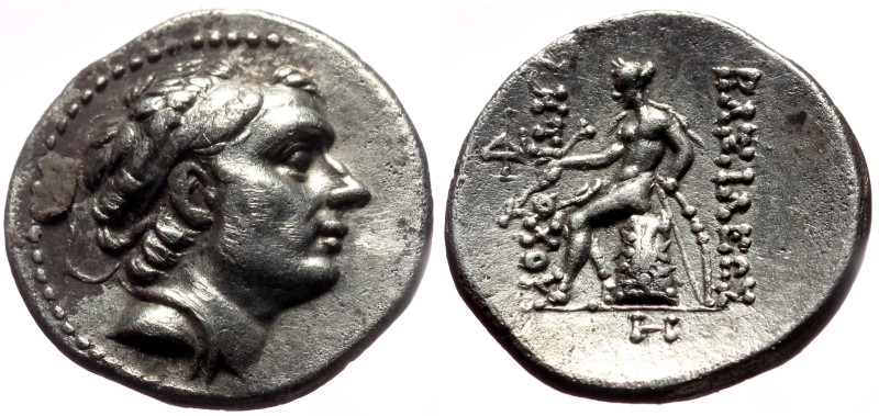 Seleukid Kings of Syria, Antiochos III ‘the Great’ (222-187 BC) AR Drachm (Silve...