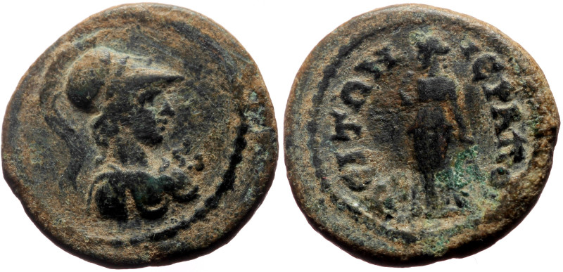 Phrygia, Hierapolis AE (Bronze, 3.30g, 17mm) Pseudo-autonomous issue ca 100-300....