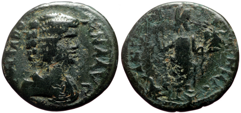 Pisidia, Antioch AE (Bronze, 24mm, 8.58g) Julia Domna (Augusta, 193-217) 
Obv: I...