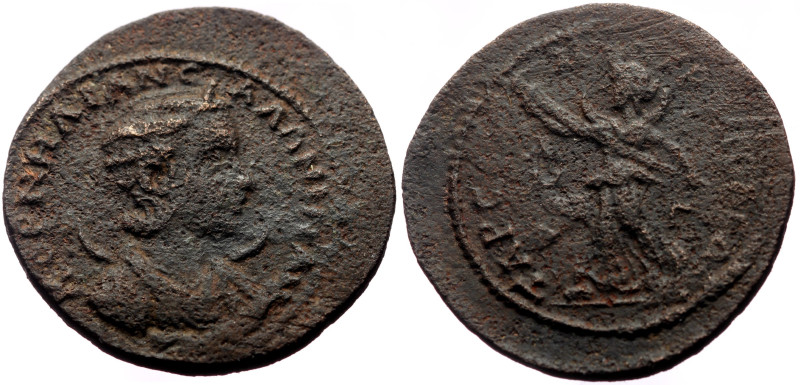 Cilicia, Tarsus AE (Bronze, 12.25g, 28mm) Salonina (254-268) 
Obv: KOPNHΛIAN CAΛ...