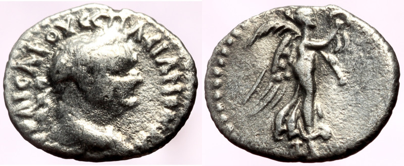 Cappadocia, Caesarea AR Hemidrachm (Silver, 16mm, 1.44g) Vespasian (68-79) 
Obv:...