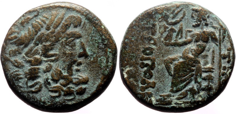 Syria, Antioch AE (Bronze, 8.00g, 18mm) unknown year (Roman Republic times)
Obv:...