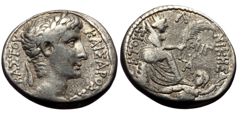 Syria, Seleucis and Pieria, Antioch AR Tetradrachm (Silver, 12.83g, 27mm) August...