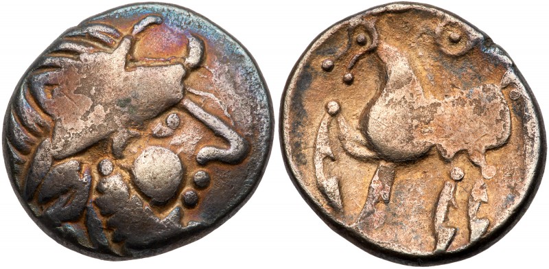 Eastern Europe, Imitating Philip II. Silver Tetradrachm (4.46 g), 2nd century BC...
