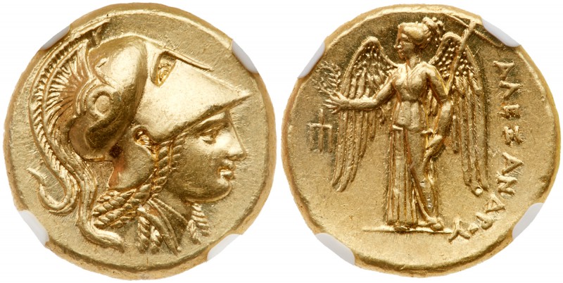 Macedonian Kingdom. Alexander III 'the Great'. Gold Stater (8.61 g), 336-323 BC....