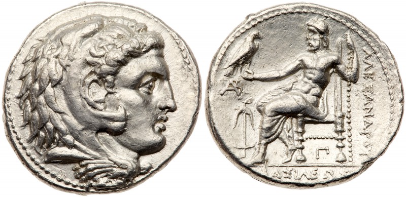 Seleukid Kingdom. Seleukos I Nikator. Silver Tetradrachm (17.18 g), 312-281 BC. ...