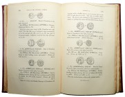 Madden, Frederic. History of Jewish Coinage and of Money in the Old and New Testament, London 1864. Contains 350 pages, 254 woodcuts and a folding pla...