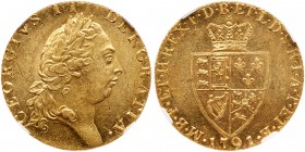 Great Britain. Guinea, 1791. S.3729; Fr-356; KM-609. George III. Spade type reverse. NGC graded MS-62. Estimate Value $1,000 - 1,200