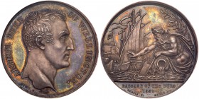 Great Britain. Medal, 1809. Eimer-997; BHM-671. Silver. 41 mm. By N.G.A. Brenet and E.J. Dubois. Struck in 1820, from Mudie's series commemorating Bri...