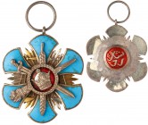 Iran. Order of Pas, for Police 2nd Class, 1325SH. 39 mm. Enamel. Very Fine. Estimate Value $100 - 150