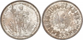 Switzerland. 5 Francs, 1879. Dav-388; KM-X#S14. For the Federal Shooting Festival at Basel. NGC graded Uncirculated Details (Cleaned). Estimate Value ...