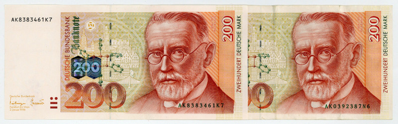 BUNDESREPUBLIK DEUTSCHLAND AB 1948, Noten der Deutschen Bundesbank, 1960-1999, 2...