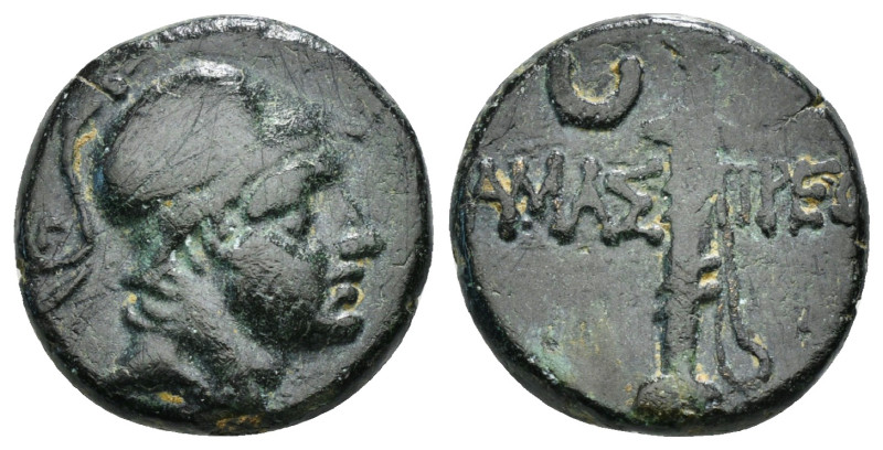 PAPHLAGONIA. Amastris. Ae (Circa 105-90 or 95-90 BC). Struck under Mithradates V...