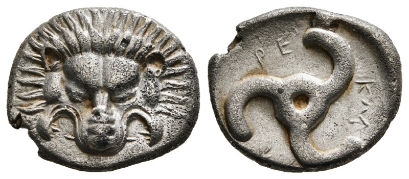 DYNASTS OF LYCIA. Perikles (Circa 380-360 BC). Tetrobol. Uncertain mint, possibl...