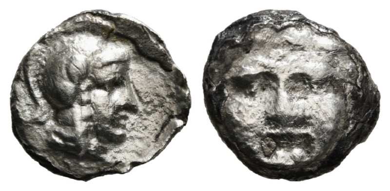 PISIDIA. Selge. Obol (Circa 350-300 BC).
Obv: Helmeted head of Athena right; beh...