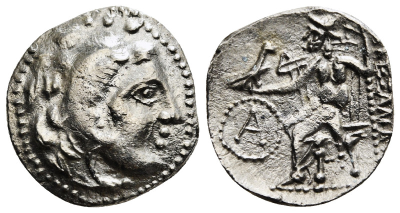 KINGS OF MACEDON. Alexander III 'the Great' (336-323 BC). Drachm. 
Obv: Head of ...