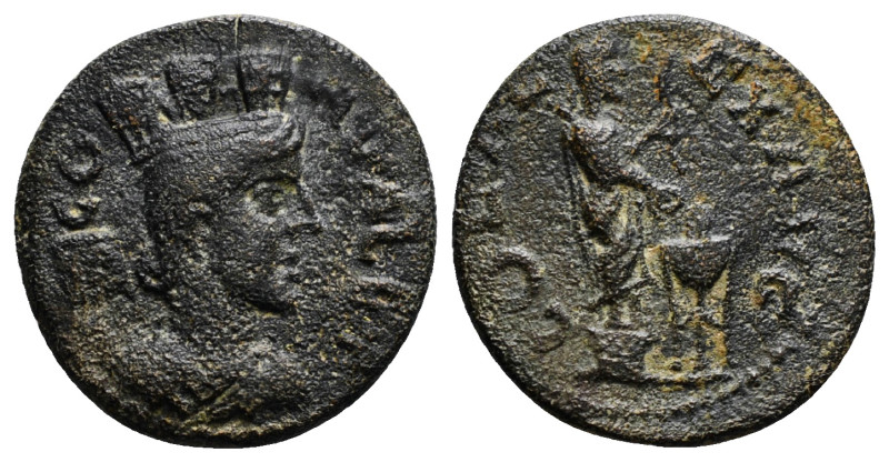 TROAS. Alexandria. Pseudo-autonomous. Time of Gallienus (260-268). As.
Obv: CO A...