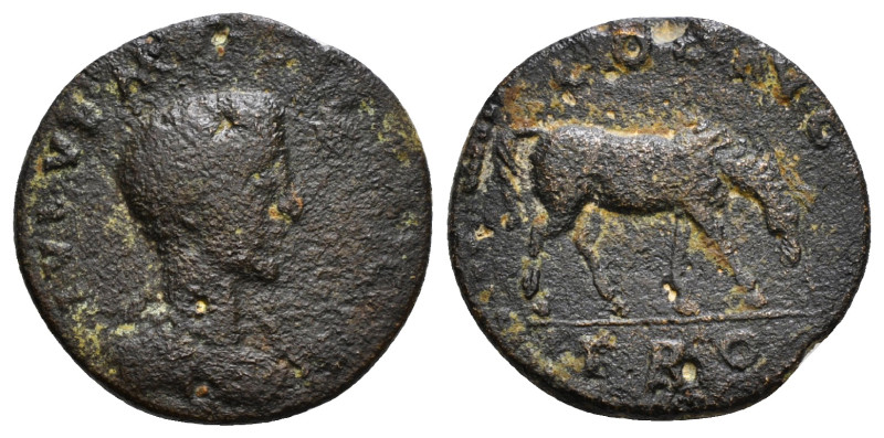 TROAS. Alexandria. Maximus (Caesar, 236-238).
Obv: G IVL VE MAXIMVS C.
Draped an...