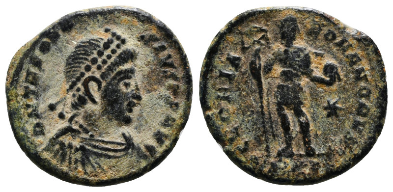 THEODOSIUS I (379-395). Follis 4,95 g - 21,88 mm