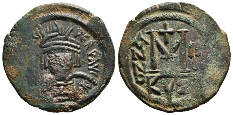 HERACLIUS (610-641). Follis 11,74 g - 30,78 mm