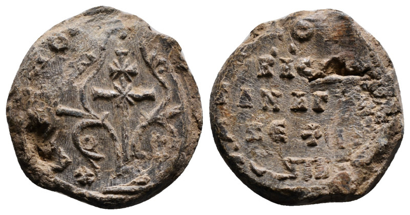 Byzantine Lead Seal. 6,59 g - 22,04 mm