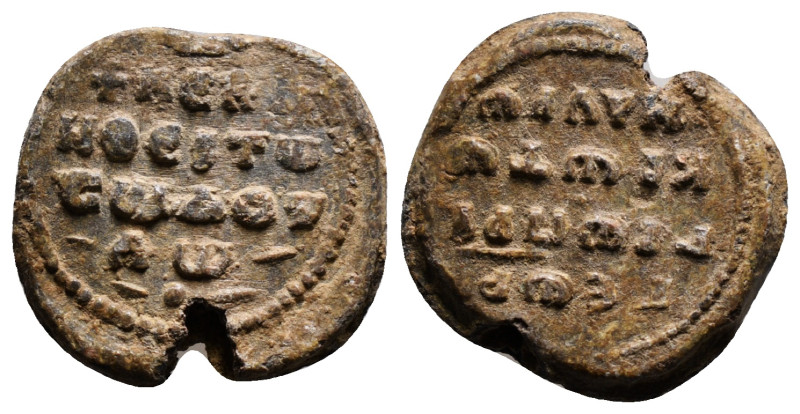 Byzantine Lead Seal. 6,20 g - 19,81 mm