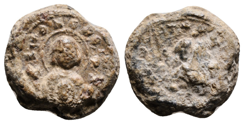 Byzantine Lead Seal. 6,18 g - 17,50 mm