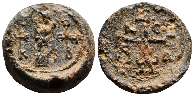 Byzantine Lead Seal. 18,57 g - 26,10 mm