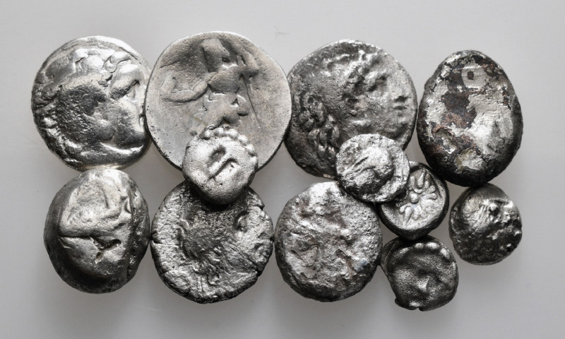 Group Lots Greek Coins