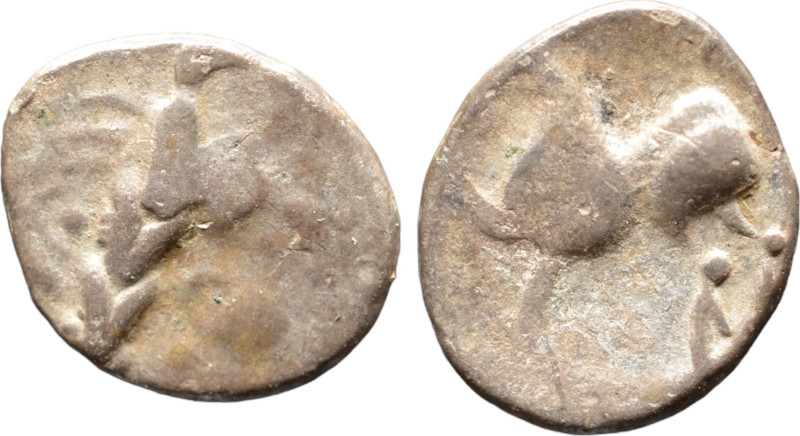 Eastern Europa, AR Drachm, ca. 200 BC, 13-15mm, 1,8gr