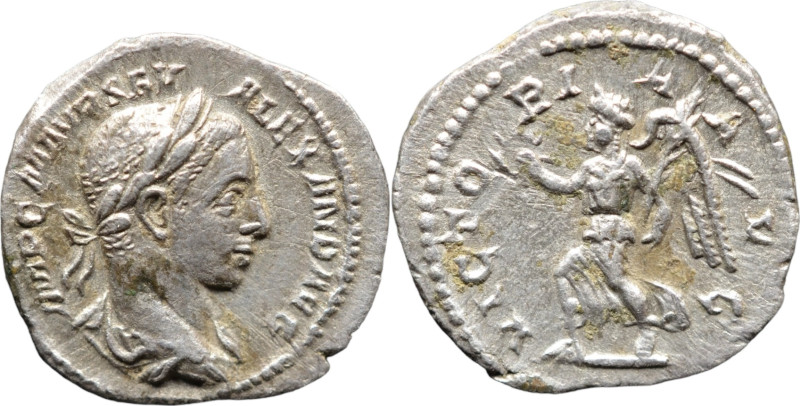 Severus Alexander; AD 222-235, AR Denar; 18-19mm; 2,9gr