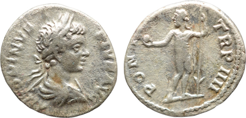 Caracalla; AD 198-217; AR Denar; 17-18mm; 2,4gr