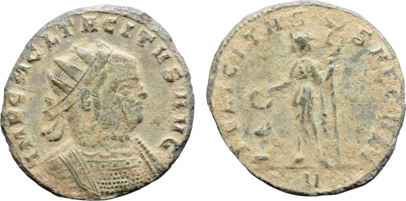 Tacitus; AD 275-276; AE Antoninianus;20-21mm; 2,4gr