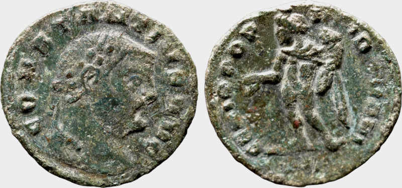 Constantius I Chlorus; AD 293-305; AE Quarter Follis; 18-19mm; 2,4gr