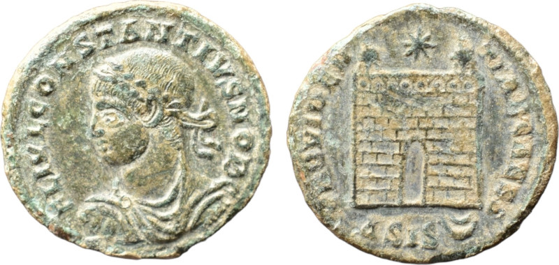 Constantius II; AD 324-361; AE Follis; 18mm; 2,5gr