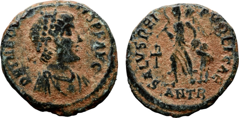 Theodosius I; AD 379-395; AE Nummus; 14mm; 1,9gr