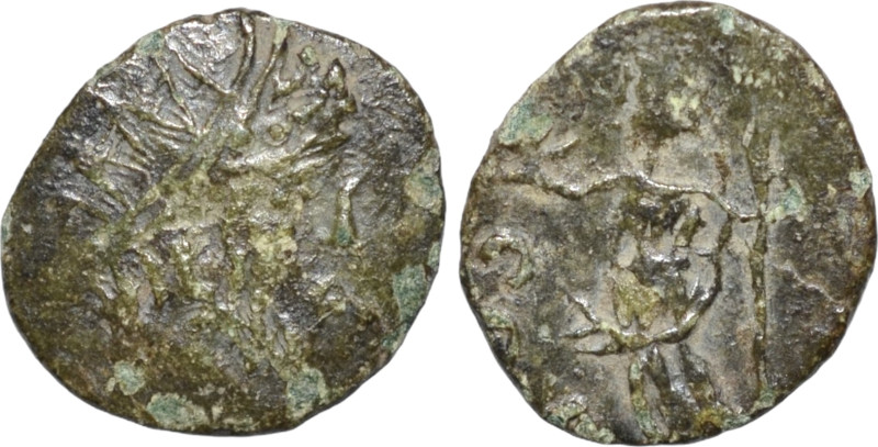 Uncertain Mint; AE Barbaric Imitation; 4-5thCentury ;13- 14mm; 1,1gr