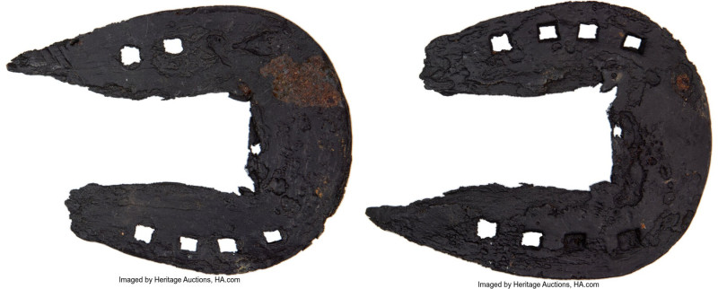 "Consolación" Shipwreck iron Mule Shoe ND (ca. 1500-1600s), 130mm x 100mm. 140.8...