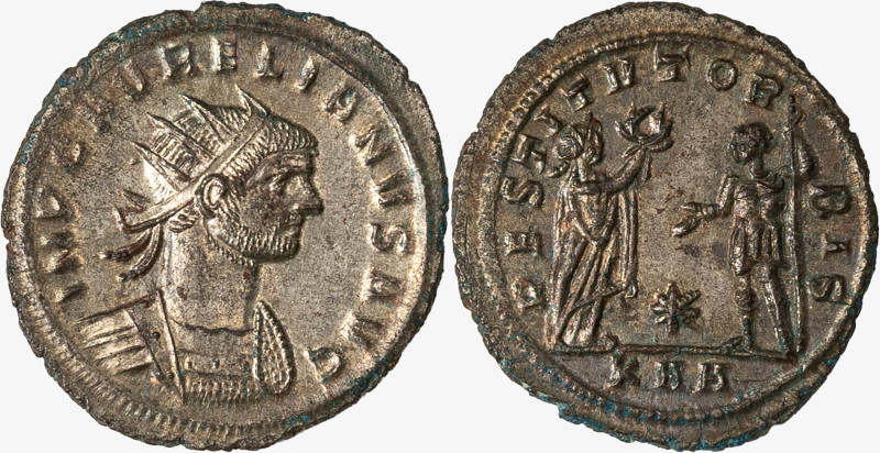 IMPERO ROMANO, AURELIANO, 270-275 D.C. - Antoniniano databile al 270-275 d.C.
...