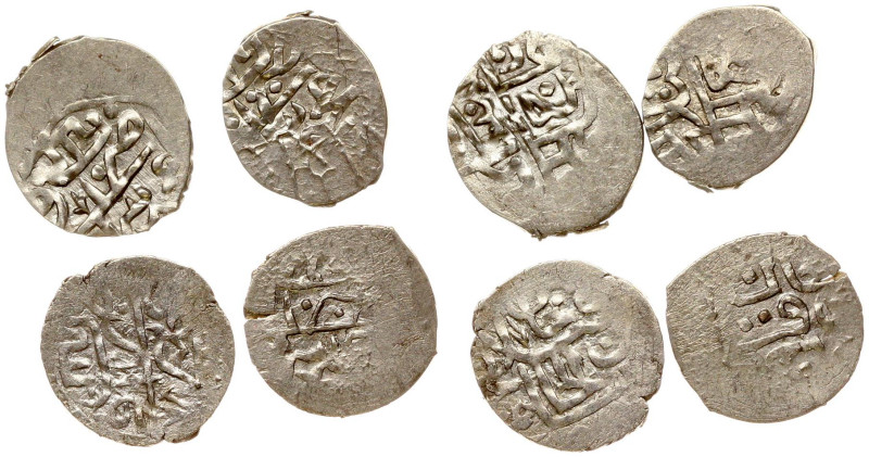 Crimean Khanate. Saadet IV Girej (1717–1724). Akche (AH1129–1137). Silver, total...