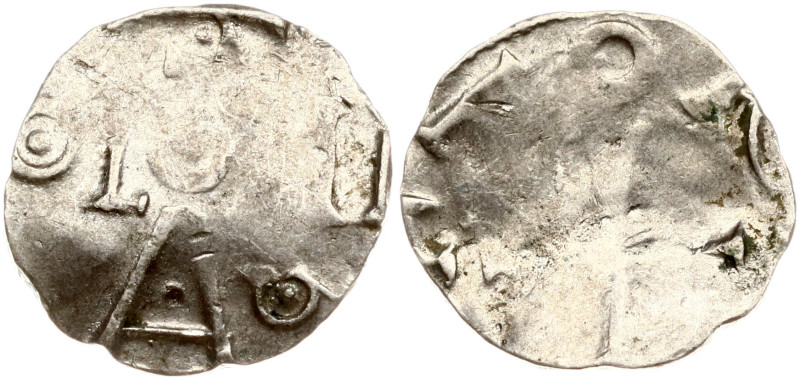 Germany, Cologne. Otto III (983-1002). Denar ND. Silver 1.29 g, 16 mm. Dbg. 331 ...