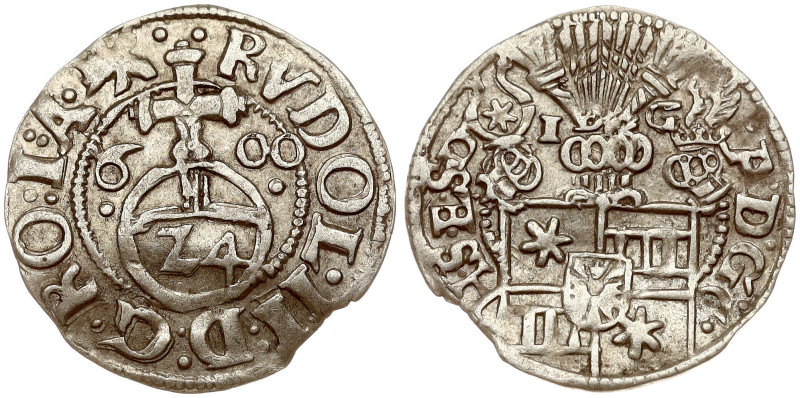 Germany, Schleswig-Holstein-Schauenburg. Rudolf II (1576-1612). 1/24 Taler 1600....