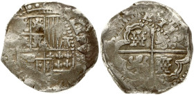 Spanish Colony 8 Reales (macuquinas) ND Potosi