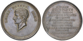 Napoleone I Console (1796-1804). Medaglia an.X (1802). Per la Fondazione a Lione della Repubblica Italica. Opus: Merciè. AG (g 50,50 - Ø 48,70 mm). Br...