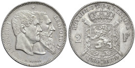 BELGIO. Leopoldo II (1865-1909). 2 Franchi 1880. AG (g 10,00). KM 39.

Diritti d'Asta: 18%

SPL