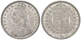 GRAN BRETAGNA. Vittoria (1837-1901). 1/2 Corona 1887. AG (14,09). KM 764.

Diritti d'Asta: 18%

SPL