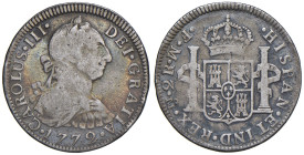 MESSICO. Carlo III (1759-1788). 2 Reales 1772 FM. AG (g 6,51). Cal.1337.

Diritti d'Asta: 18%

qBB